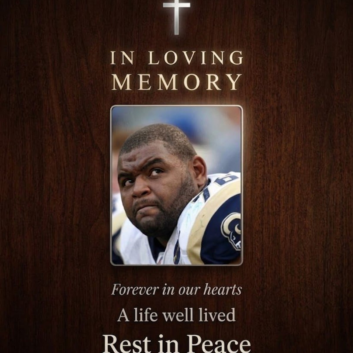 BREAKINGNEWS a sudden silence falls over football as ORLANDO PACE’s passing leaves a legacy too powerful to measure